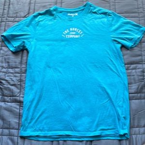 Blue athletic shirt